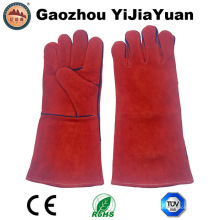 Ce En12477 Vaca Split Leather Protection Safety Hand Work Soldagem Luvas